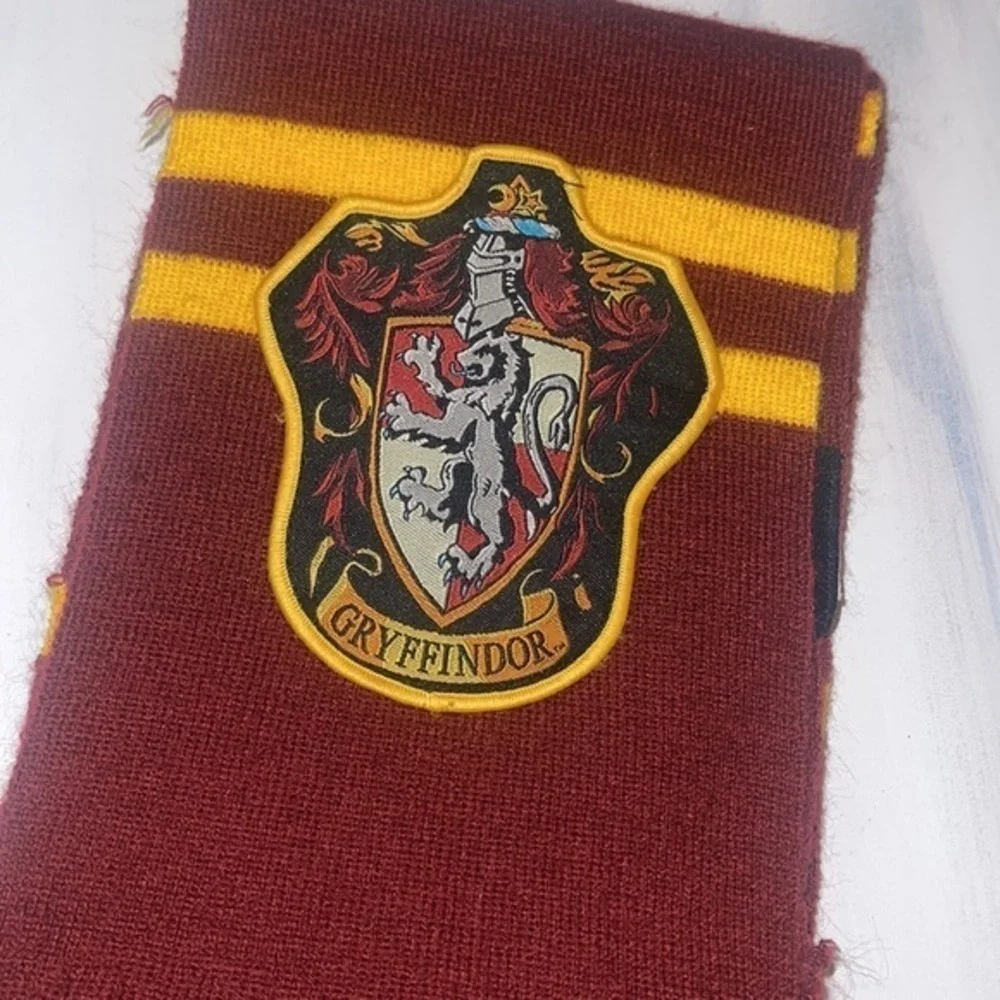 Harry Potter Gryffindor Patch Knit Scarf‎